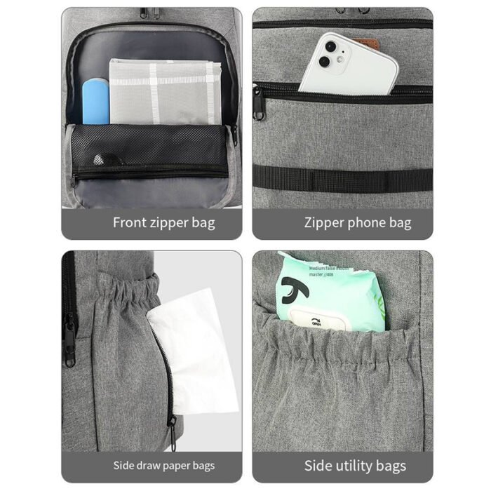 HW240708 Insulated Cooler Backpack Bag - Image 4
