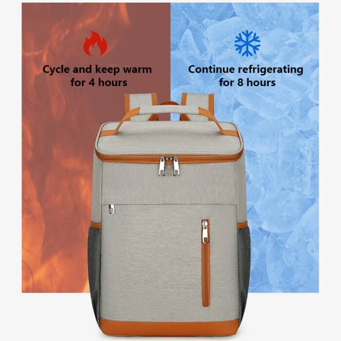 HW2413 Insulated Cooler Backpack Bag - Image 4