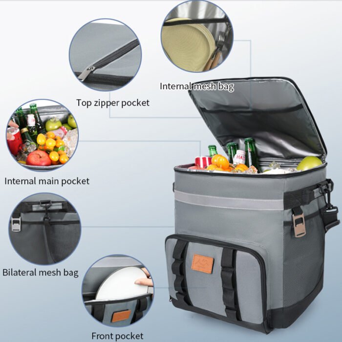A656 thermal ice lunch cooler bag - Image 4