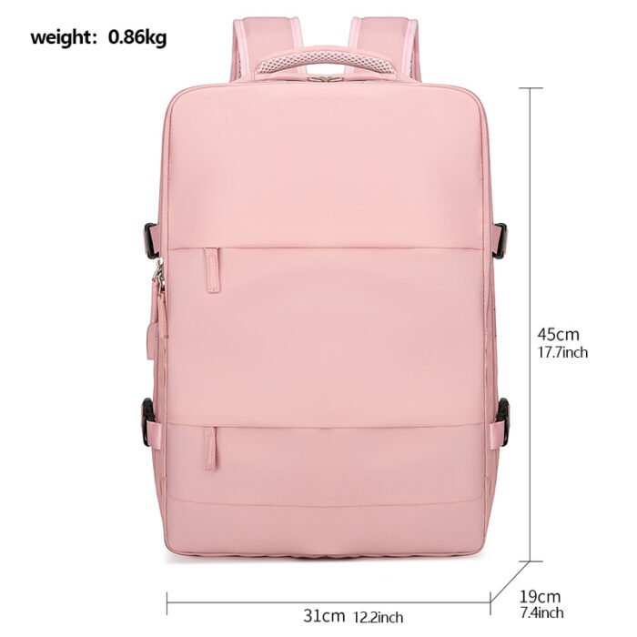 HW2218 business usb laptop backpack - Image 6