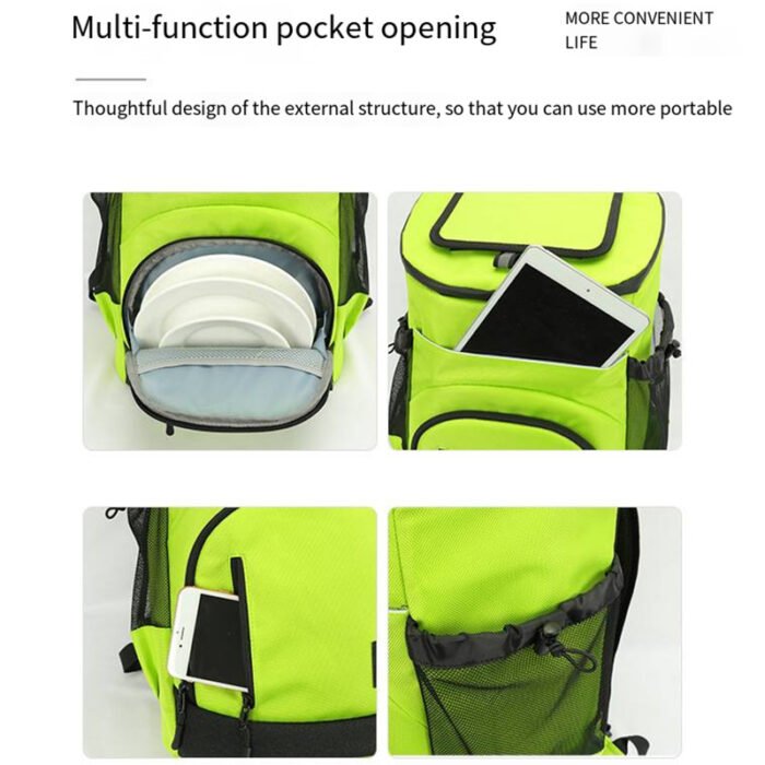 A671 Insulated Cooler Backpack Bag - Image 6