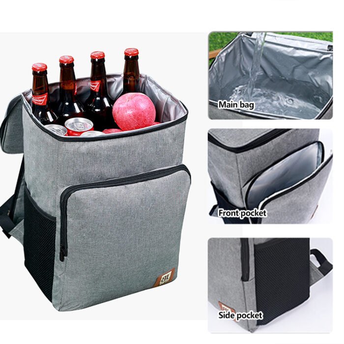 A666 Insulated Cooler Backpack Bag - Image 6