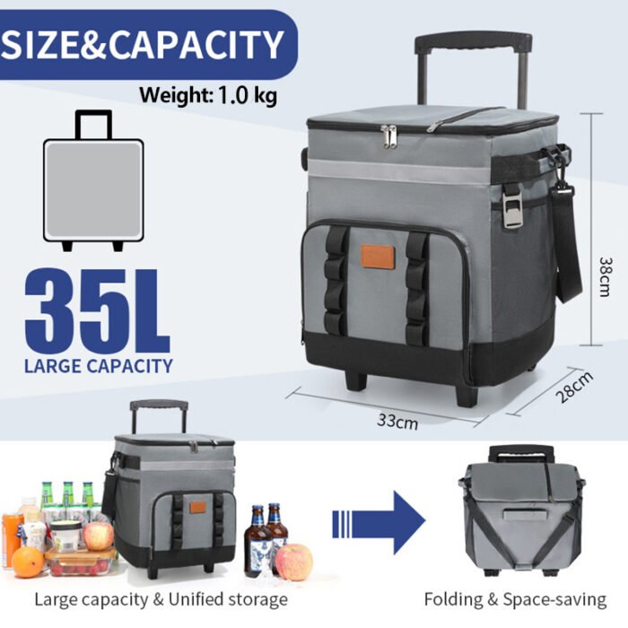 A656 thermal ice lunch cooler bag - Image 6