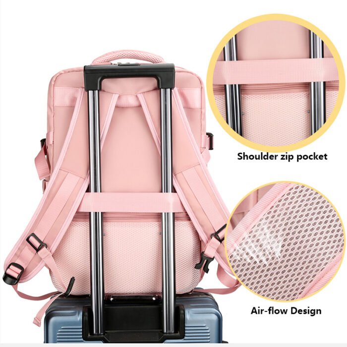 HW2218 business usb laptop backpack - Image 7